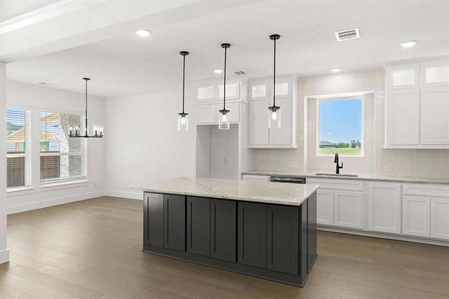 Furnished interior view inside a new home in Villages of Creekwood, Frisco (Image 14).