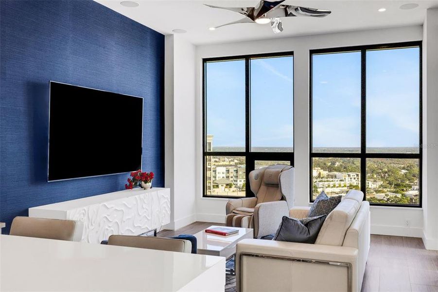 Furnished interior view inside a new home in , Sarasota (Image 19). Furnished interior view inside a new home in , Sarasota (Image 19).