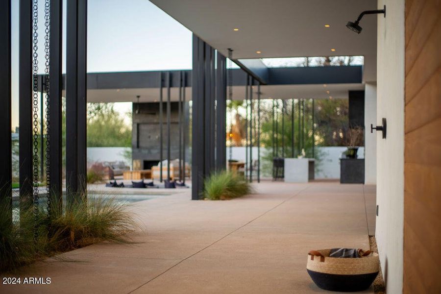 Huge Covered Patio