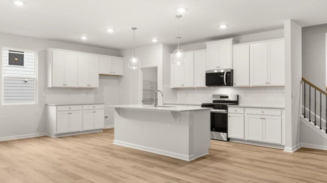 Furnished interior view inside a new home in , South Fulton (Image 6).