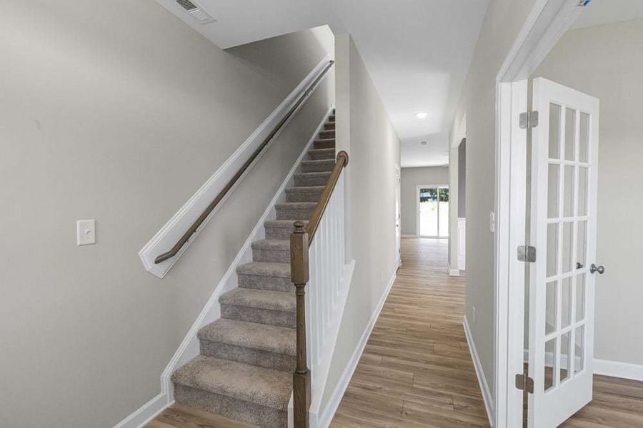 Flex Room with 15-Lite French Doors Option