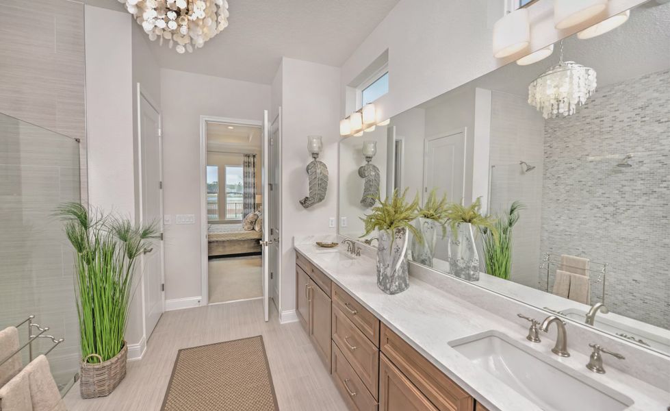Furnished interior view inside a new home in Seven Pines, Jacksonville (Image 18).