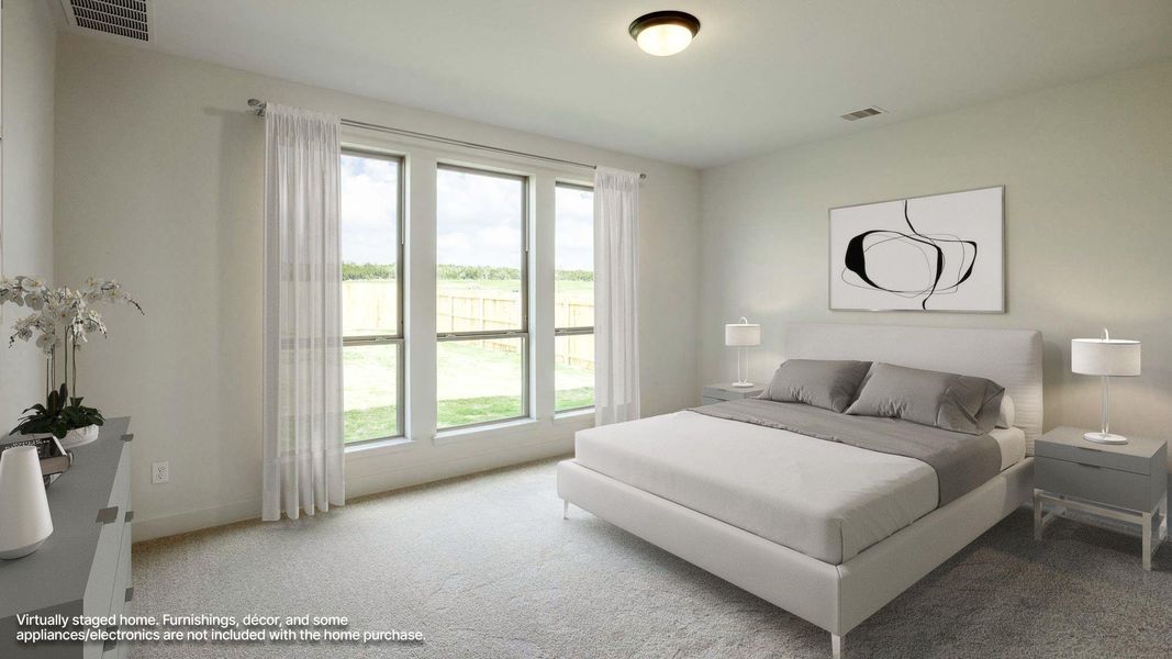Furnished interior view inside a new home in Santa Rita Ranch - Tierra Rosa, Liberty Hill (Image 7).
