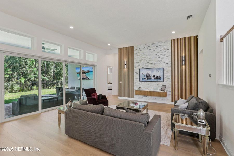 Furnished interior view inside a new home in Tamaya, Jacksonville (Image 44). Furnished interior view inside a new home in Tamaya, Jacksonville (Image 44).