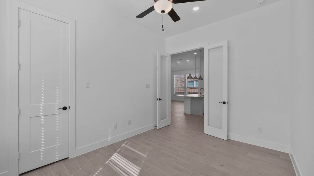 Representative unfurnished interior of a home built from the Summerton by Chesmar Homes in Elyson 50's, Katy (Image 27). Representative unfurnished interior of a home built from the Summerton by Chesmar Homes in Elyson 50's, Katy (Image 27).