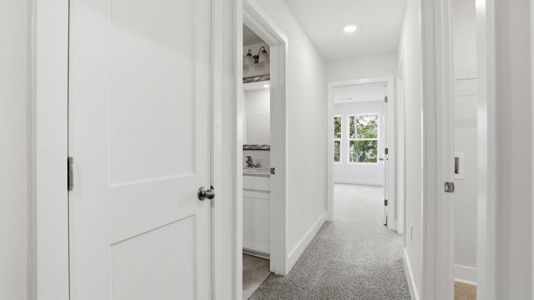Spacious, unfurnished interior of a new home in Ken's Crossing, Moore (Image 21). Spacious, unfurnished interior of a new home in Ken's Crossing, Moore (Image 21).