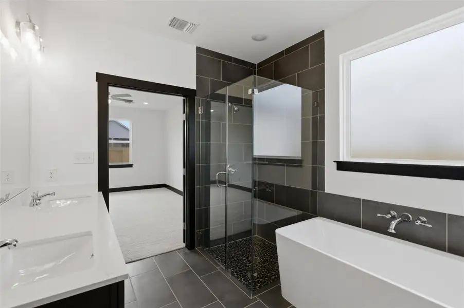 Furnished interior view inside a new home in , Pflugerville (Image 8). Furnished interior view inside a new home in , Pflugerville (Image 8).