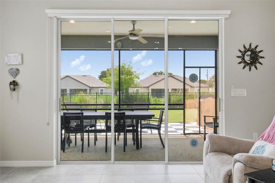 Furnished interior view inside a new home in , Palm Coast (Image 35).