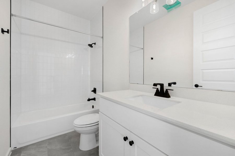 Furnished interior view inside a new home in Flora, Hutto (Image 20).