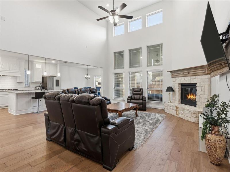 Furnished interior view inside a new home in , Mansfield (Image 39).