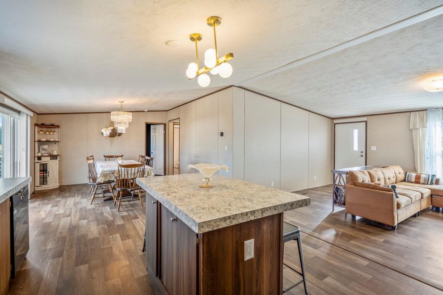 Furnished interior view inside a new home in , Conroe (Image 7).