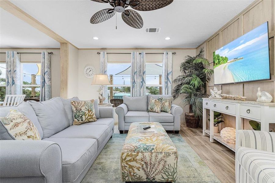 Furnished interior view inside a new home in , Punta Gorda (Image 3).