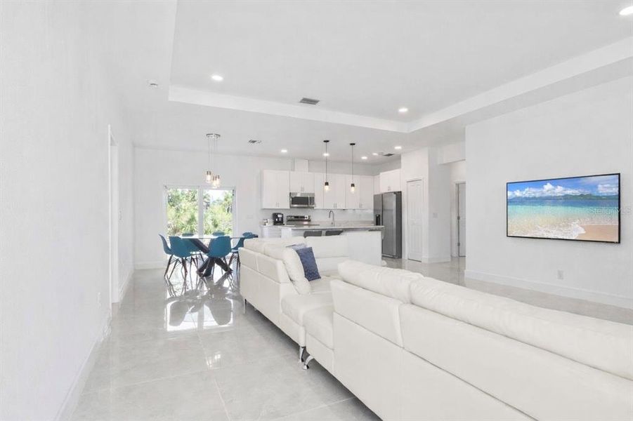 Furnished interior view inside a new home in , Port Charlotte (Image 7).