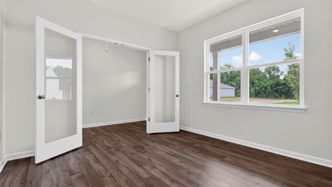 Spacious, unfurnished interior of a new home in Hawley Glen, Lillington (Image 8). Spacious, unfurnished interior of a new home in Hawley Glen, Lillington (Image 8).