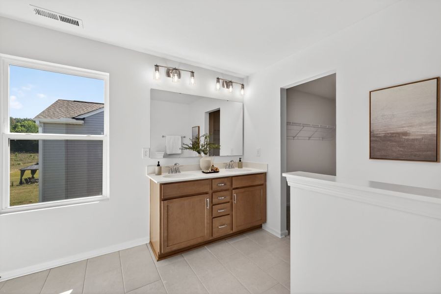 Furnished interior view inside a new home in Nathans Ridge, Lillington (Image 24).
