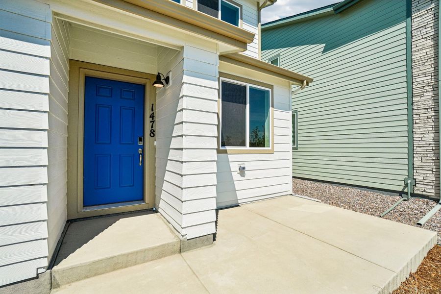 Exterior details and patio area of a home in Spring Valley, Longmont (Image 2). Exterior details and patio area of a home in Spring Valley, Longmont (Image 2).
