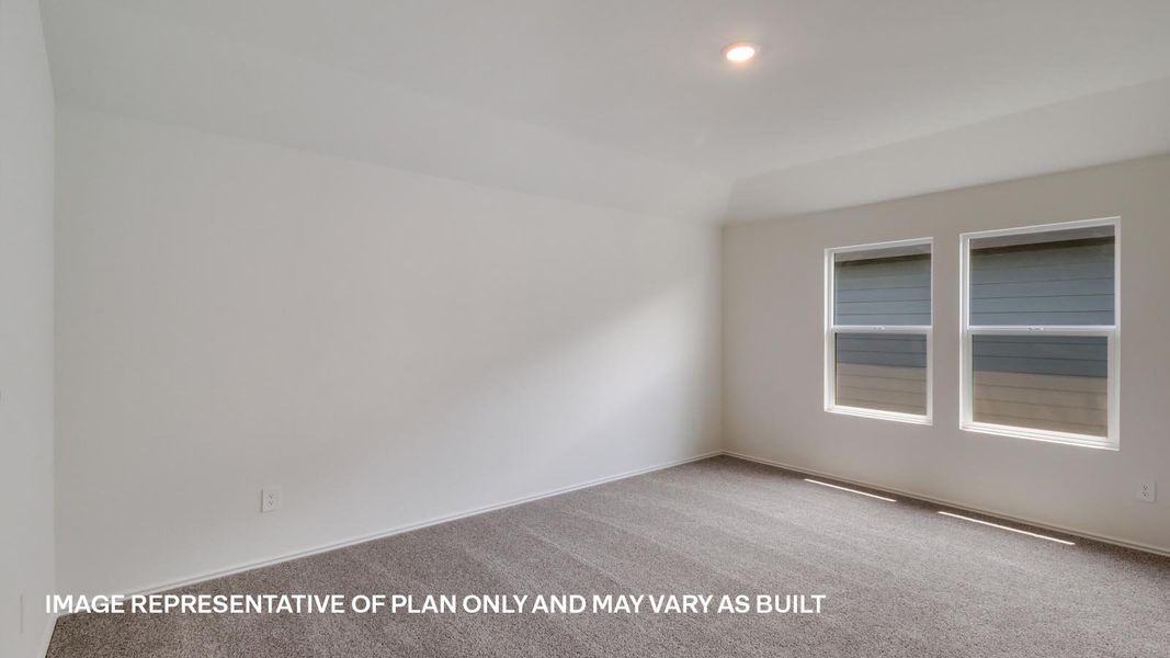 Spacious, unfurnished interior of a new home in Carillon, Manor (Image 11).