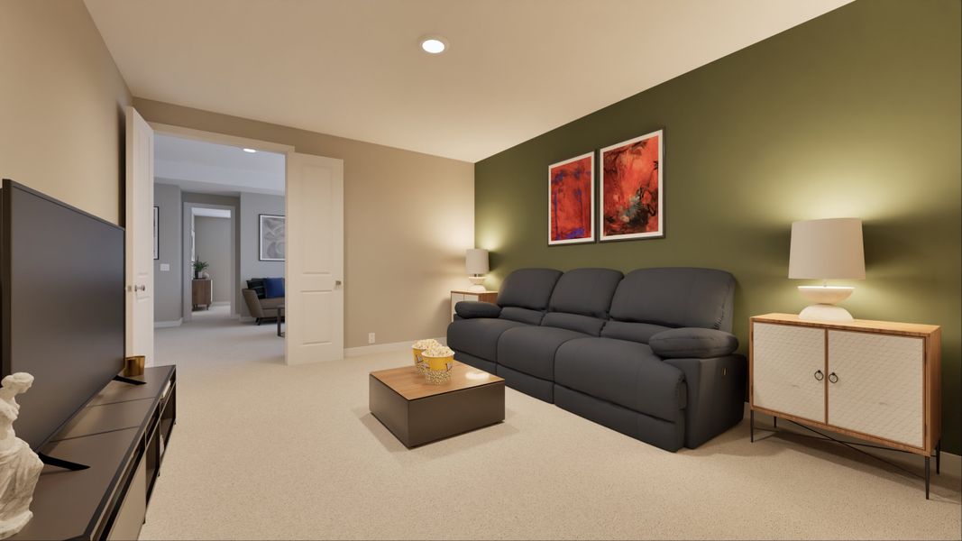 Representative furnished interior of a home built from the Pinehurst by Tricoast Homes in Sunterra 50s, Katy (Image 30). Representative furnished interior of a home built from the Pinehurst by Tricoast Homes in Sunterra 50s, Katy (Image 30).