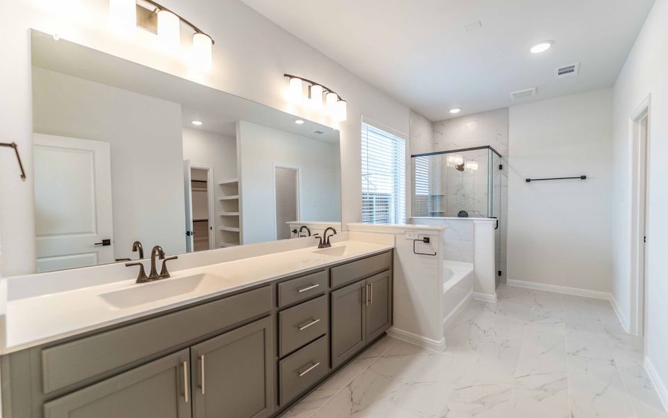 Furnished interior view inside a new home in Solterra, Mesquite (Image 7). Furnished interior view inside a new home in Solterra, Mesquite (Image 7).