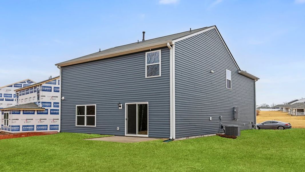 Exterior details and patio area of a home in Seneca Falls, Seneca (Image 19).