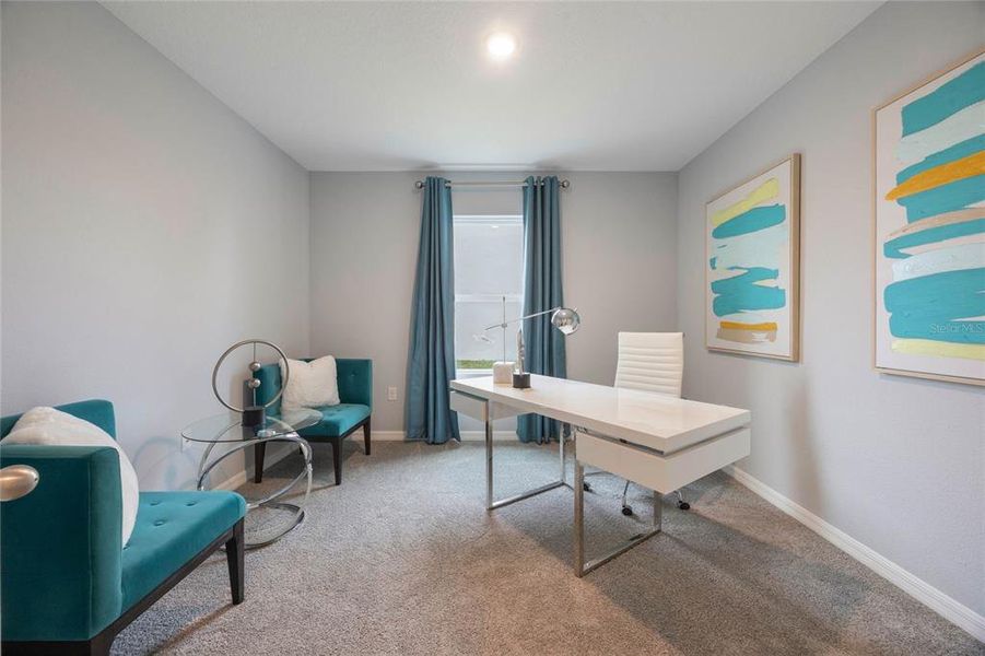 Furnished interior view inside a new home in Kindred, Kissimmee (Image 32). Furnished interior view inside a new home in Kindred, Kissimmee (Image 32).