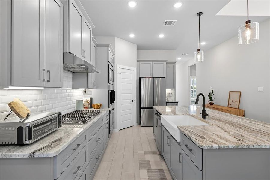 Furnished interior view inside a new home in , Sachse (Image 14). Furnished interior view inside a new home in , Sachse (Image 14).