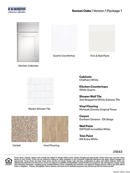 Sample of building materials used in homes in Sunset Oaks, Maxwell (Image 3). Sample of building materials used in homes in Sunset Oaks, Maxwell (Image 3).