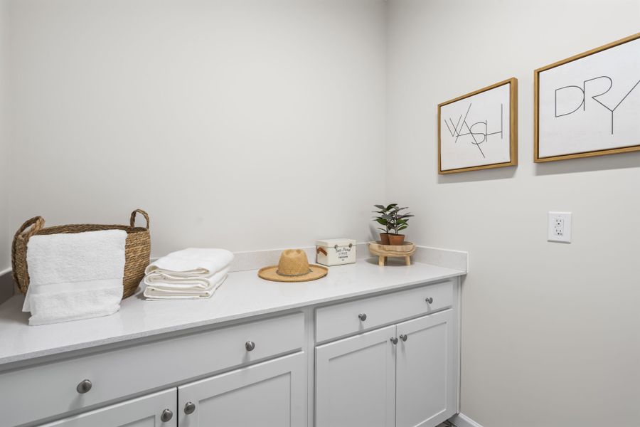 Clearwater Model Home - Laundry Room