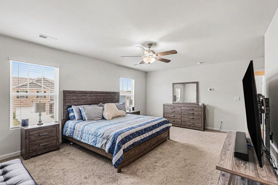 Furnished interior view inside a new home in , Fairburn (Image 12).