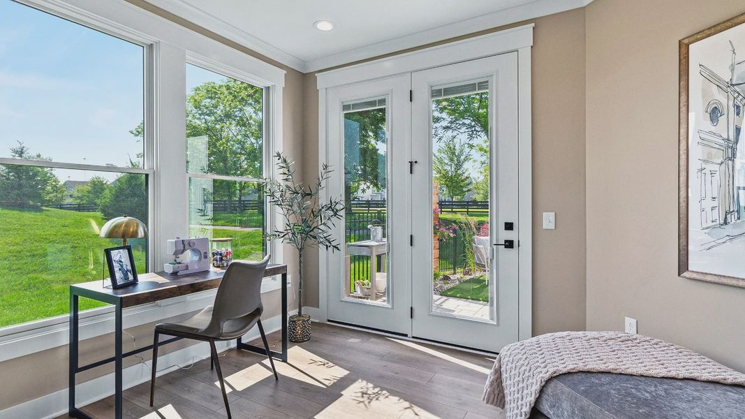 Representative furnished interior of a home built from the Provenance by Epcon Communities in The Courtyards at Holly Springs, Canton (Image 18). Representative furnished interior of a home built from the Provenance by Epcon Communities in The Courtyards at Holly Springs, Canton (Image 18).