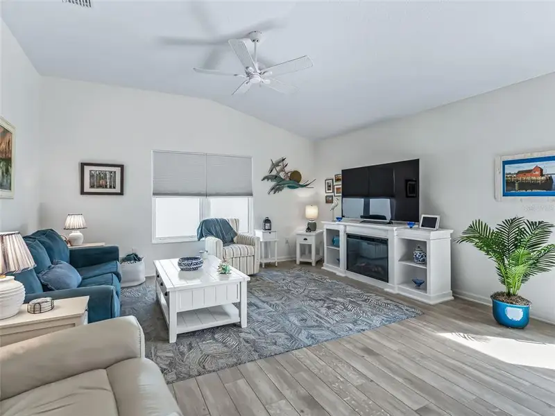 Furnished interior view inside a new home in , The Villages (Image 38).