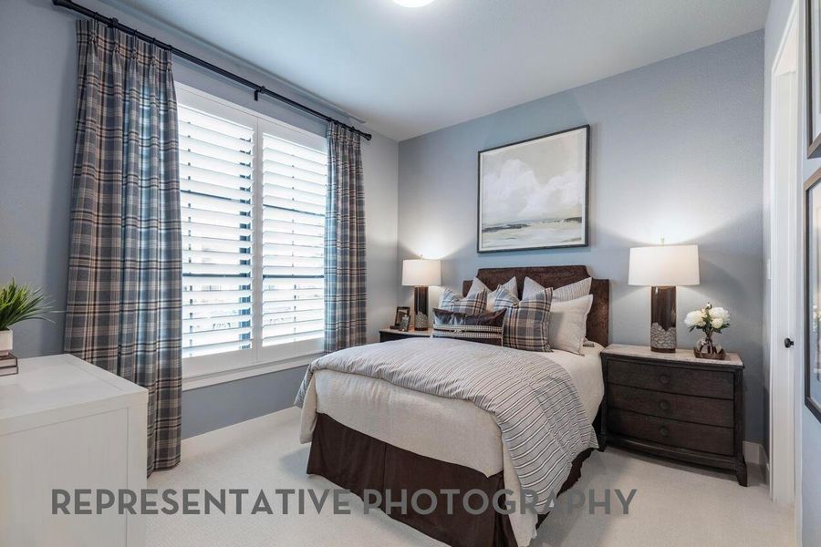 Furnished interior view inside a new home in Jordan Ranch, Fulshear (Image 19).