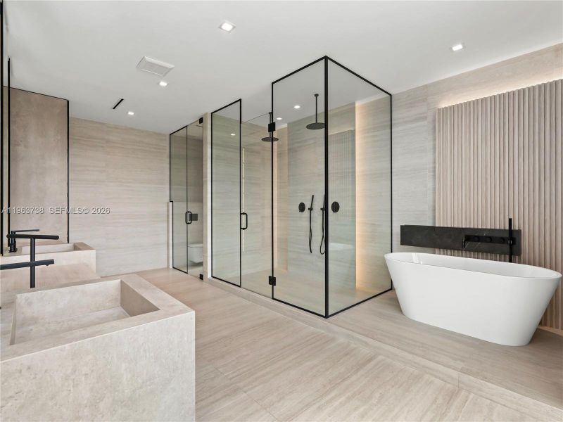 Furnished interior view inside a new home in , Miami (Image 10). Furnished interior view inside a new home in , Miami (Image 10).