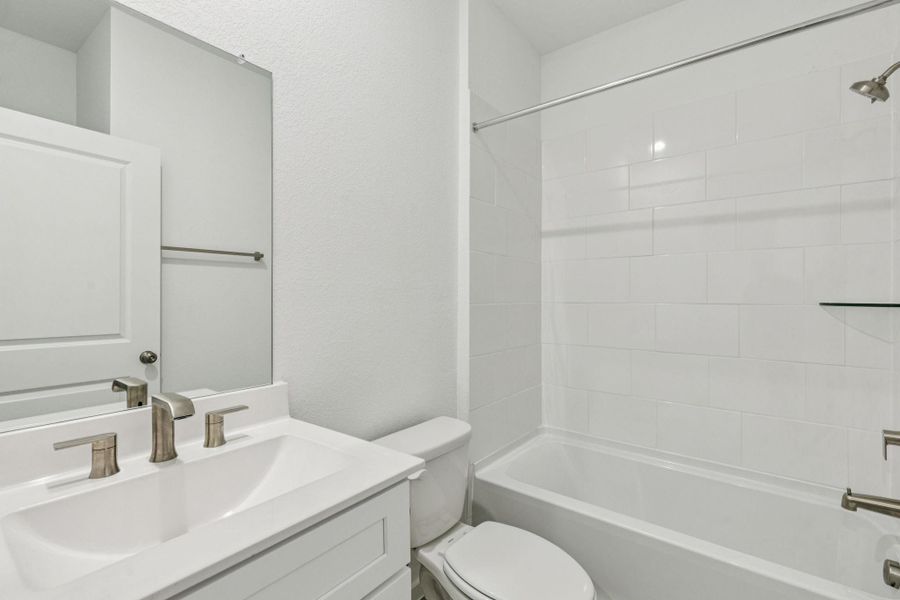 Furnished interior view inside a new home in Windcress, Cove (Image 8).