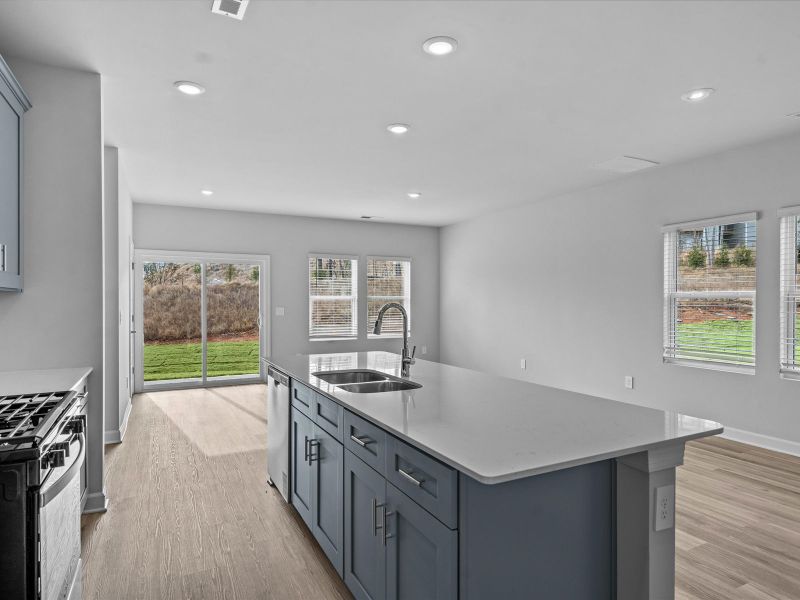 Furnished interior view inside a new home in Northbrook Village Townes, Taylors (Image 7).