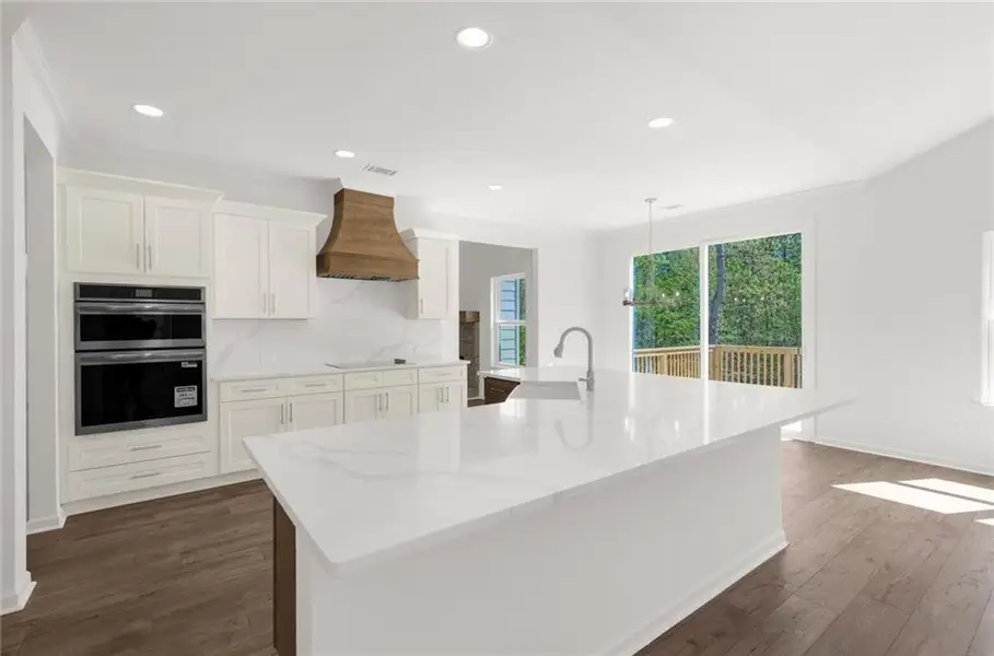 Furnished interior view inside a new home in , Cumming (Image 5).