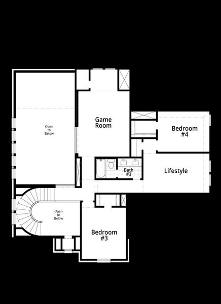 Upstairs Floor Plan