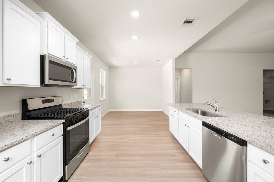 Furnished interior view inside a new home in Lago Mar, Texas City (Image 3). Furnished interior view inside a new home in Lago Mar, Texas City (Image 3).