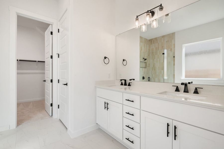 Furnished interior view inside a new home in Park Collection At Park Central, Georgetown (Image 14). Furnished interior view inside a new home in Park Collection At Park Central, Georgetown (Image 14).