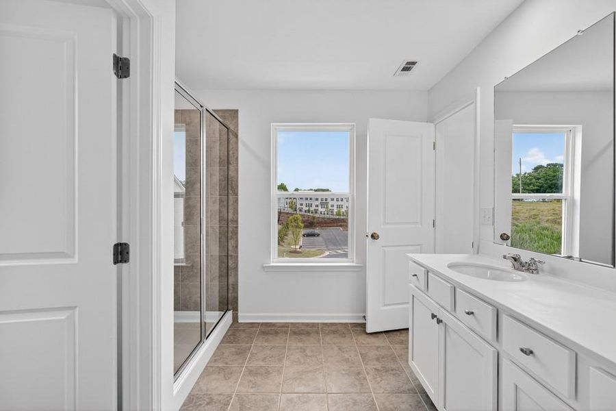 Furnished interior view inside a new home in Chandler Run, Tucker (Image 11). Furnished interior view inside a new home in Chandler Run, Tucker (Image 11).