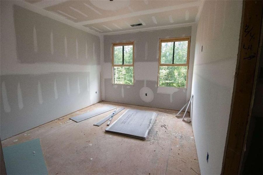 In-progress construction of a new home in , Monroe, GA (Image 14).