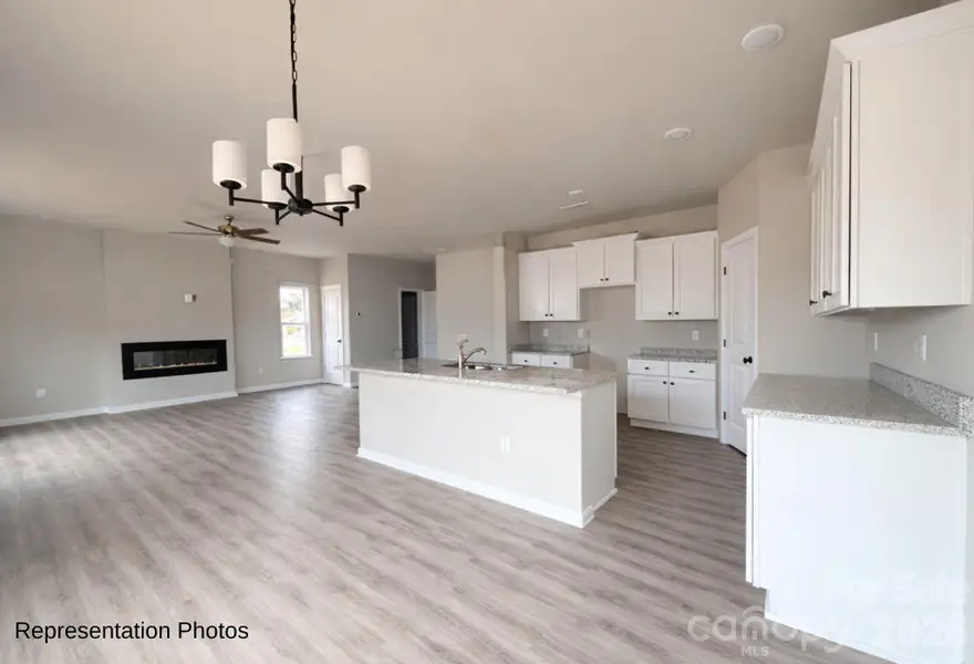 Furnished interior view inside a new home in , Shelby (Image 6).