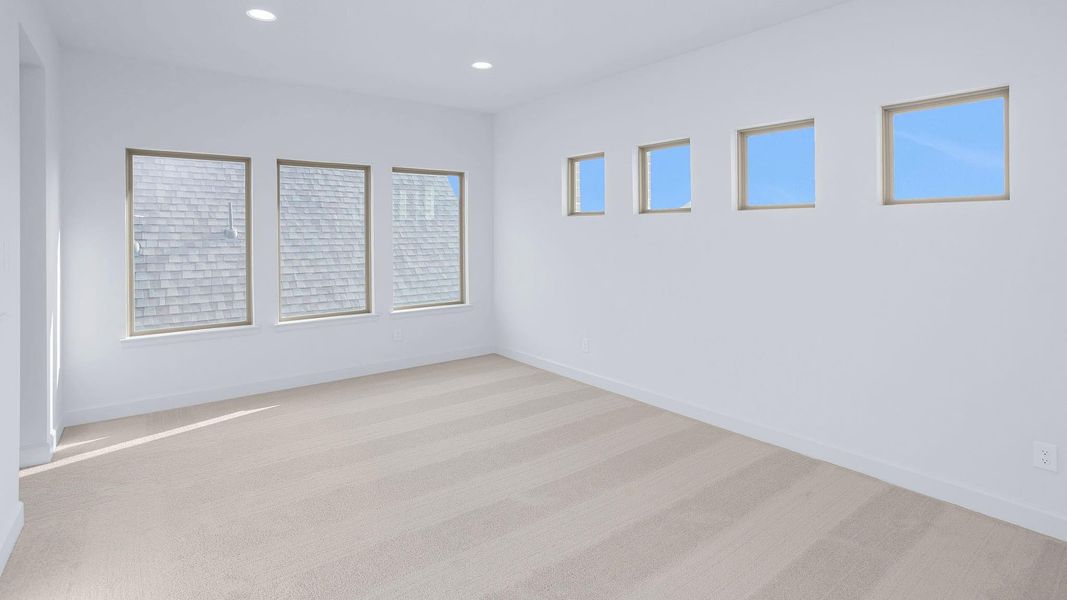 Spacious, unfurnished interior of a new home in Amira 45', Tomball (Image 5). Spacious, unfurnished interior of a new home in Amira 45', Tomball (Image 5).