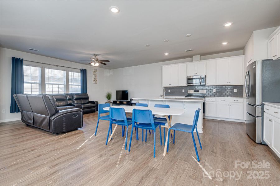 Furnished interior view inside a new home in , Charlotte (Image 15). Furnished interior view inside a new home in , Charlotte (Image 15).