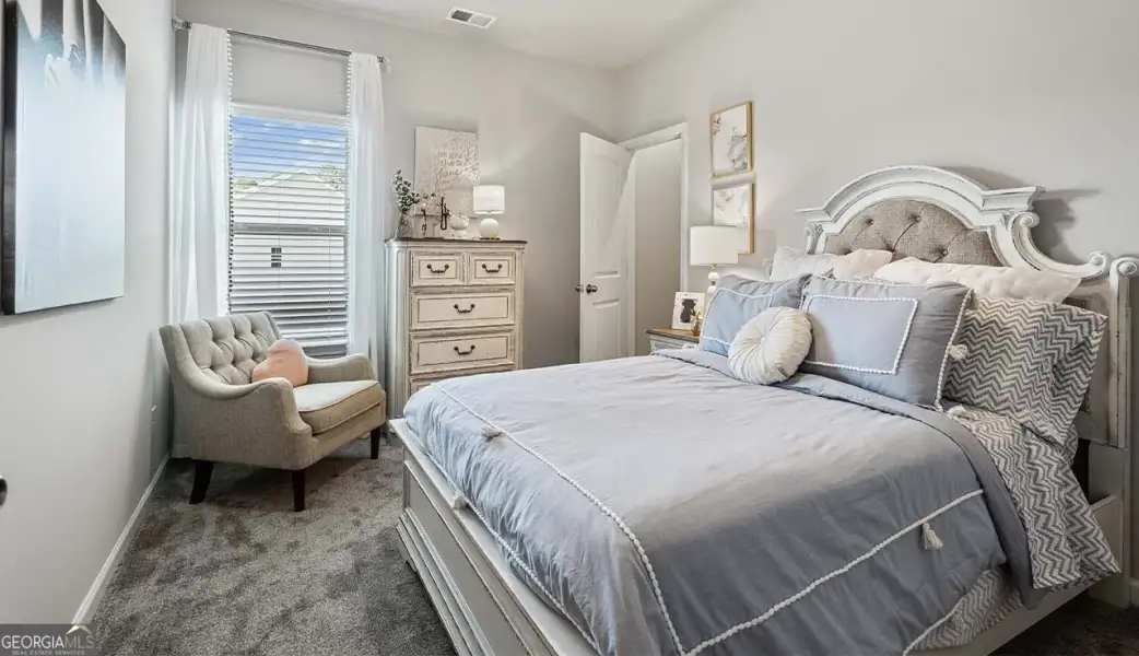 Furnished interior view inside a new home in Bryson Farms, Byron (Image 14).