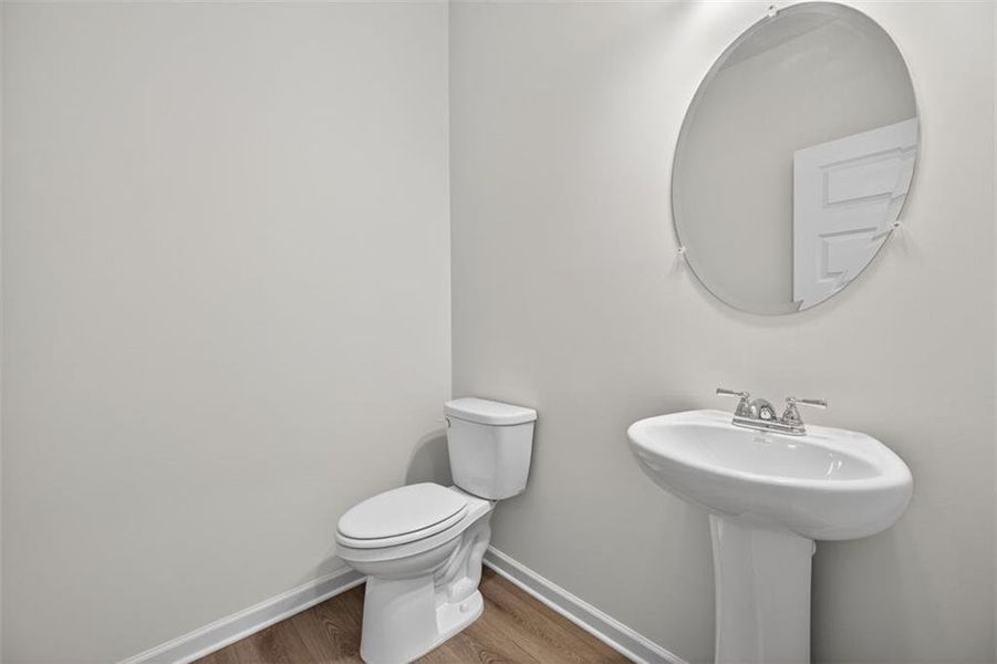 Furnished interior view inside a new home in Garrett Preserve, Douglasville (Image 12).