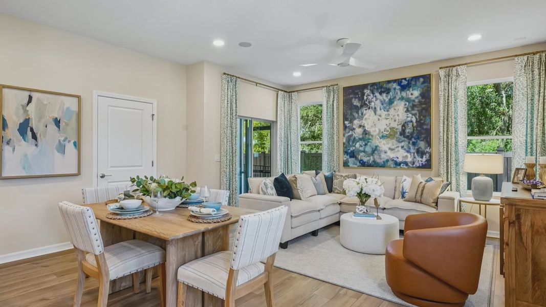 The Living and Dining Room