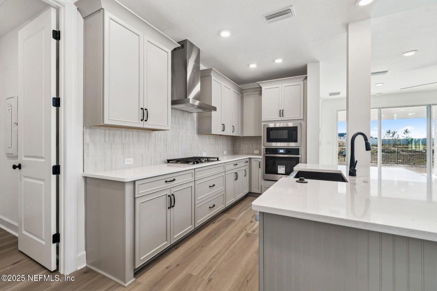 Furnished interior view inside a new home in Evergreen Island at Silverleaf - Classic, St. Augustine (Image 12).