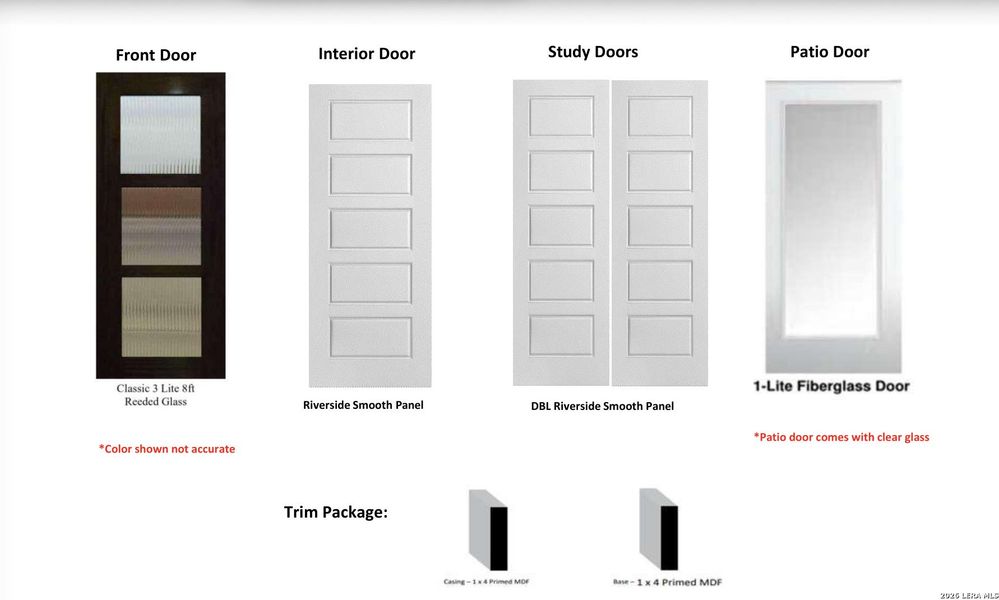 Sample of building materials used in homes in Buffalo Crossing, Cibolo (Image 4). Sample of building materials used in homes in Buffalo Crossing, Cibolo (Image 4).