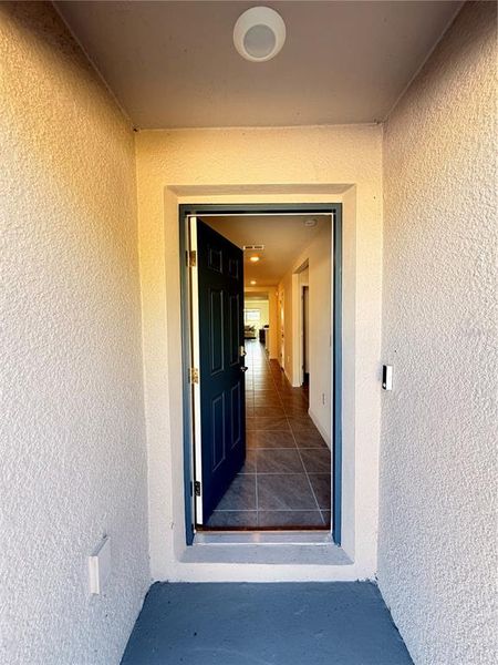 Exterior details and patio area of a home in Marion County Spot Lots, Ocala (Image 20).